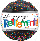 Happy Retirement Celebration Balloon 17in