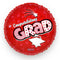 Red Congrats Grad 17" Mylar Balloon